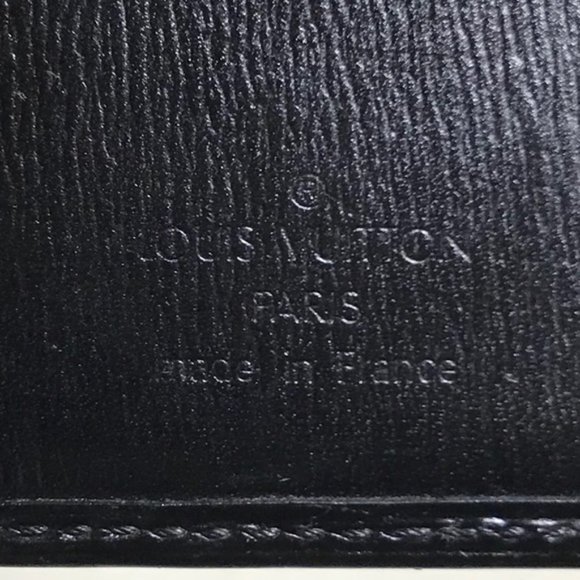 Authentic Louis Vuitton Black Epi Leather Pocket Organizer - Picture 3 of 6